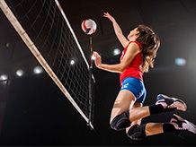 Volleyball-Knieschoner und Schutzausrüstung