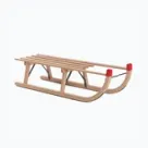 Holzschlitten
