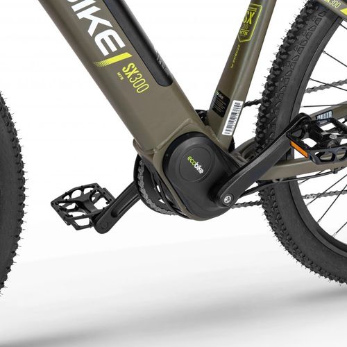 Ecobike SX300/X300 LG Elektrofahrrad 12.8Ah grün 1010404