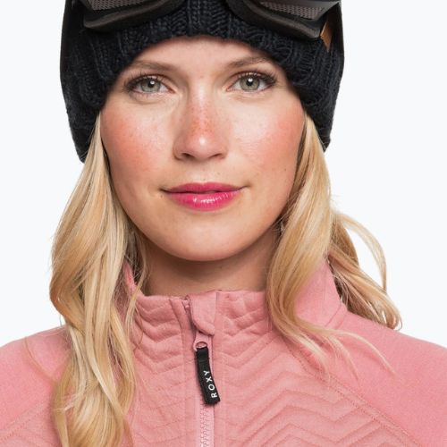 Snowboard-Sweatshirt für Frauen ROXY Limelight Zip Through 2021 dusty rose