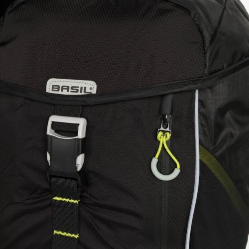 Basil Miles Daypack Fahrradtasche schwarz B-17750