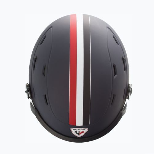 Skihelm Rossignol Allspeed Visor Imp Photo strato/ph grey