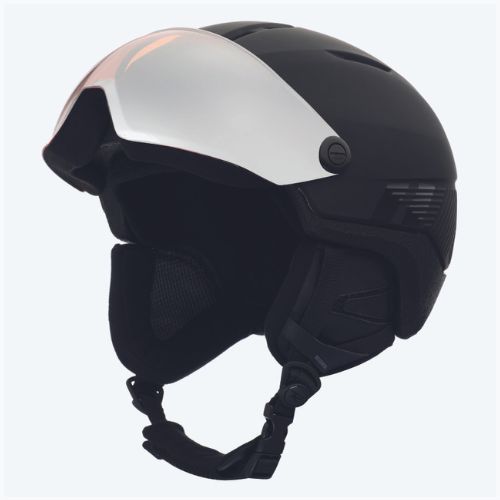 Skihelm Rossignol Fit Visor Impacts black/orange/silver