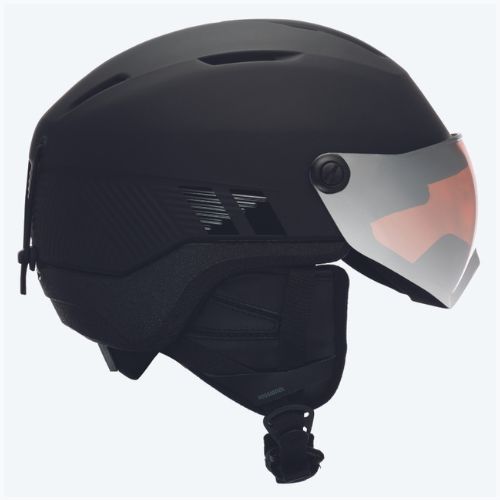 Skihelm Rossignol Fit Visor Impacts black/orange/silver