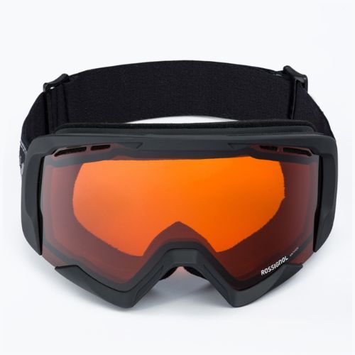 Skibrille Rossignol Spiral black/orange
