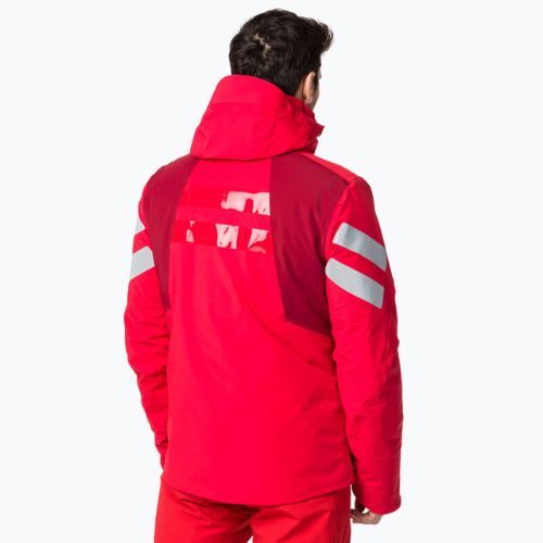 Herren-Skijacke Rossignol Aile sports red
