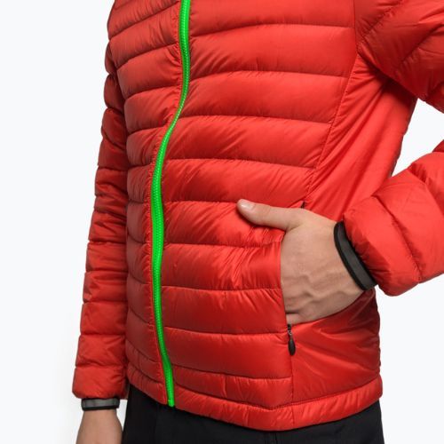 Herren-Skijacke Rossignol Verglas Hero Hood neon red