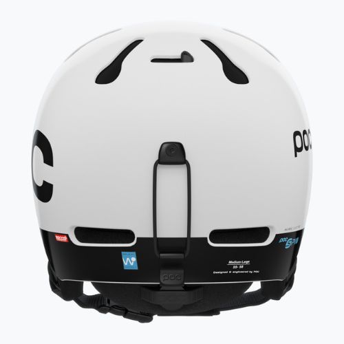 Skihelm POC Auric Cut Backcountry Spin hydrogen white