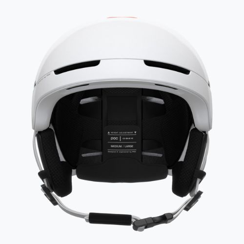 Skihelm POC Obex BC MIPS hydrogen white/fluorescent orange avip