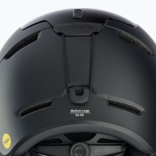 Skihelm POC Obex MIPS uranium black matt