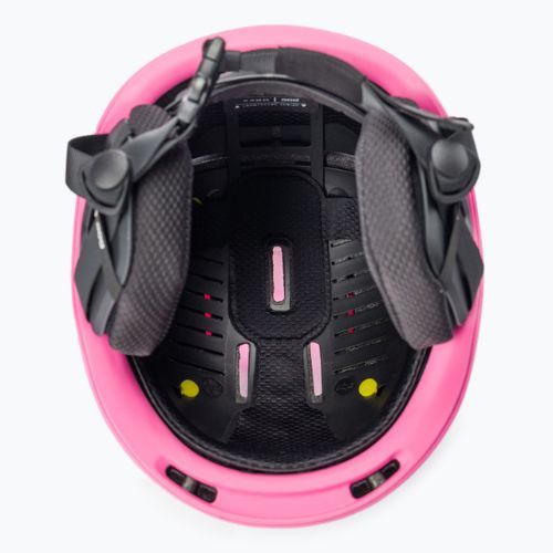 Skihelm für Frauen POC Obex MIPS actinium pink matt