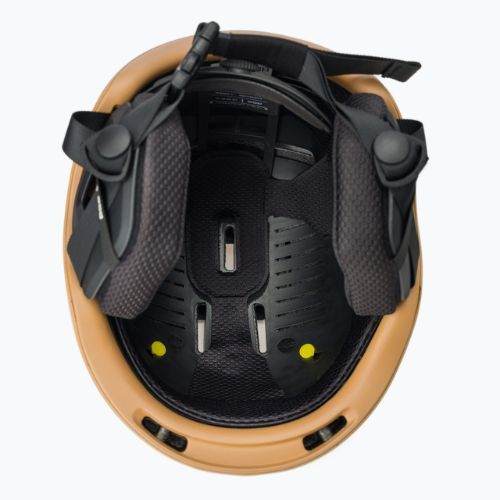Skihelm POC Obex MIPS aragonite brown matte