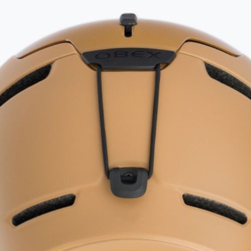 Skihelm POC Obex MIPS aragonite brown matte