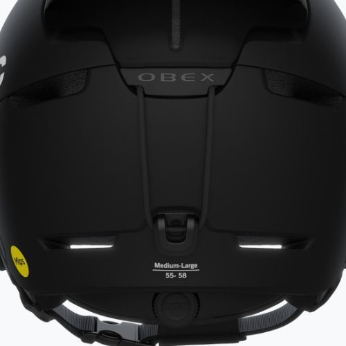 Skihelm POC Obex MIPS Communication uranium black matt