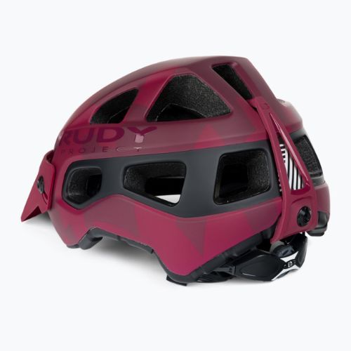 Rudy Project Protera + roter Fahrradhelm HL800031