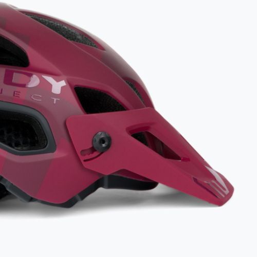 Rudy Project Protera + roter Fahrradhelm HL800031