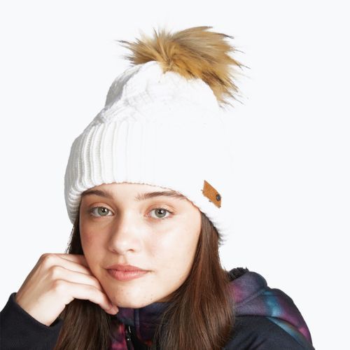 Wintermütze für Frauen ROXY Ski Chic 2021 white