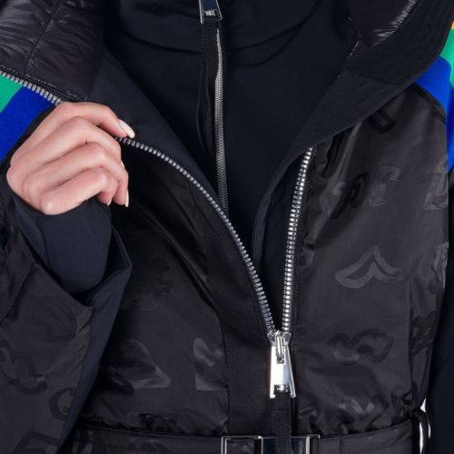 Skijacke für Frauen Rossignol W Rainbow black