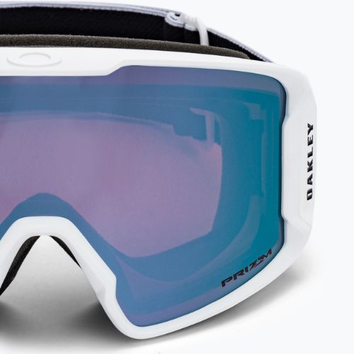 Oakley Line Miner L Skibrille weiß OO7070-73