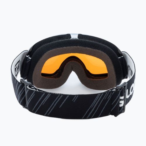 Skibrille Kinder Salomon Juke Access black/tonic orange L48481