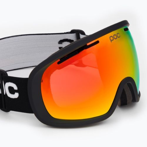 Skibrille POC Fovea Clarity uranium black/spektris orange