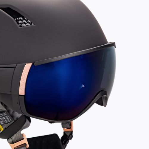 Skihelm Damen Salomon Mirage schwarz L399197