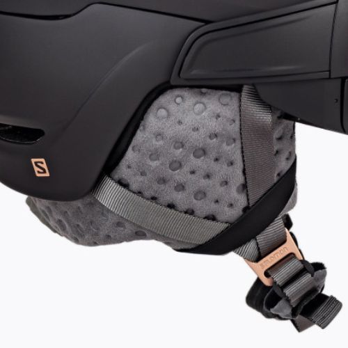 Skihelm Damen Salomon Mirage schwarz L399197