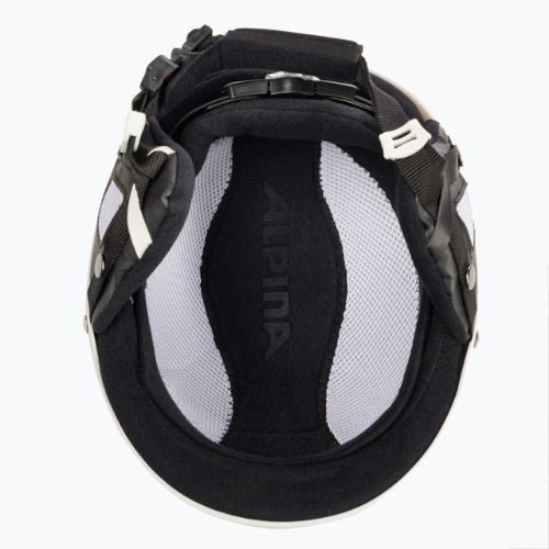 Skihelm Alpina Biom white matt