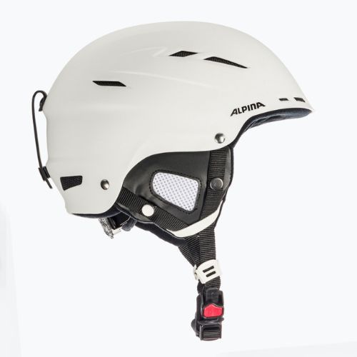 Skihelm Alpina Biom white matt