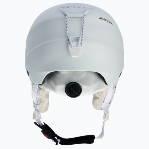 Skihelm Alpina Grand white prosecco matt