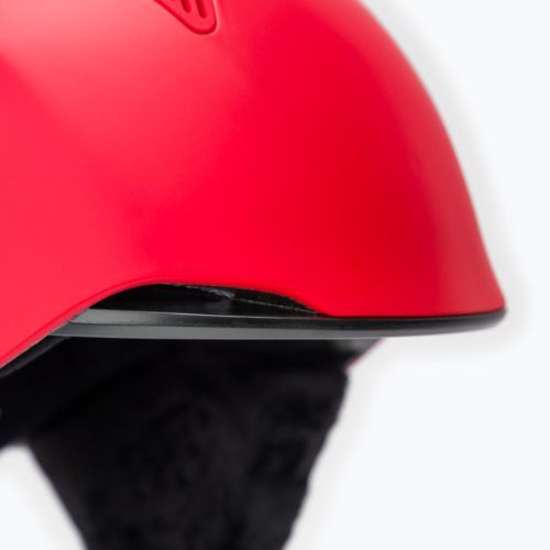 Skihelm Alpina Grand red matt