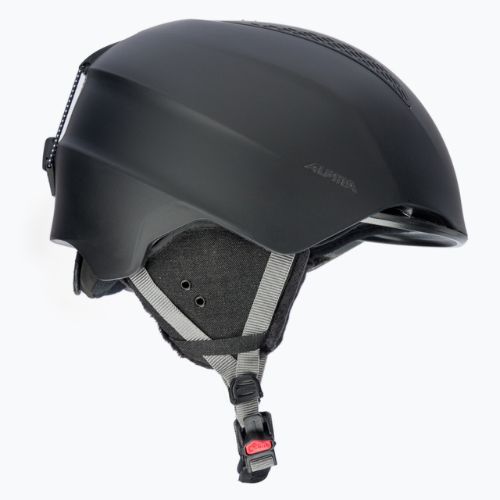 Skihelm Alpina Grand black matte