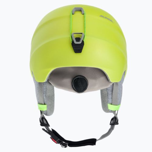 Skihelme für Kinder Alpina Grand Jr neon yellow