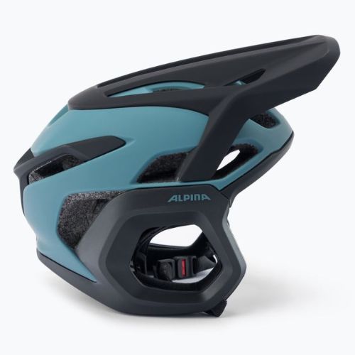 Fahrradhelm Alpina Rootage Evo dirt blue matt