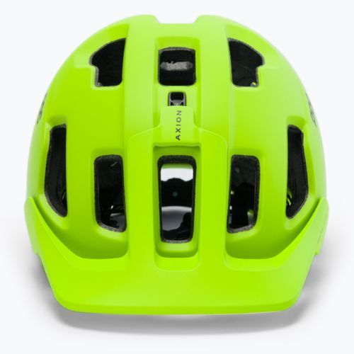 Fahrradhelm POC Axion SPIN fluorescent yellow/green matt