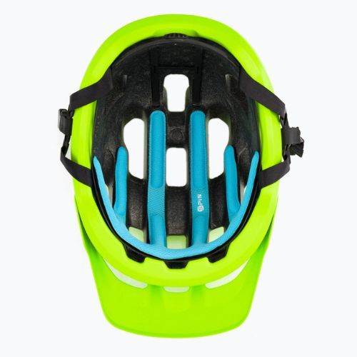 Fahrradhelm POC Axion SPIN fluorescent yellow/green matt