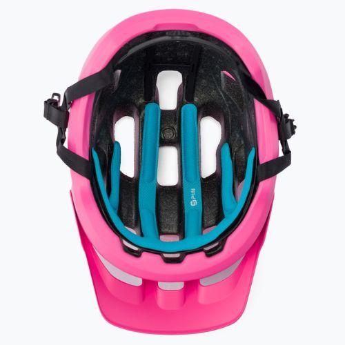 Fahrradhelm POC Axion SPIN actinium pink matt