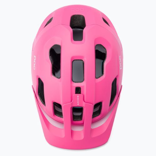 Fahrradhelm POC Axion SPIN actinium pink matt