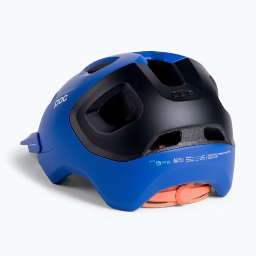 Fahrradhelm POC Axion SPIN natrium blue matt