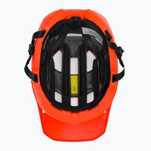 Fahrradhelm POC Kortal Race MIPS fluorescent orange/uranium/black matt