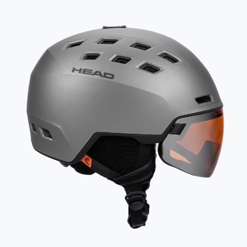 Herren Skihelm HEAD Radar grau 323430