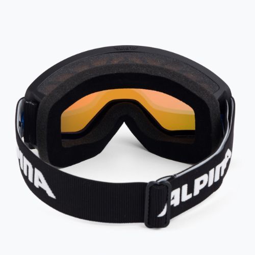 Skibrille Alpina Narkoja Q-Lite black/orange