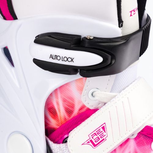 Tempish Rebel Ice One-Pro verstellbare Kinderschlittschuhe weiß 1300001829