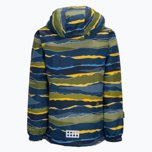 Kinder-Skijacke LEGO Lwjebel 727 grün 11010206