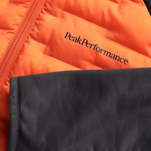 Herren Peak Performance Argon Hybrid Hood Jacke orange G76763040