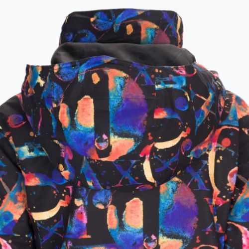 Snowboardjacke für Kinder ROXY Jetty Girl 2021 true black magic carpet