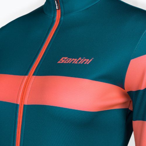 Damen Fahrradjacke Santini Coral Bengal grün 2W216175CORALBENGTE