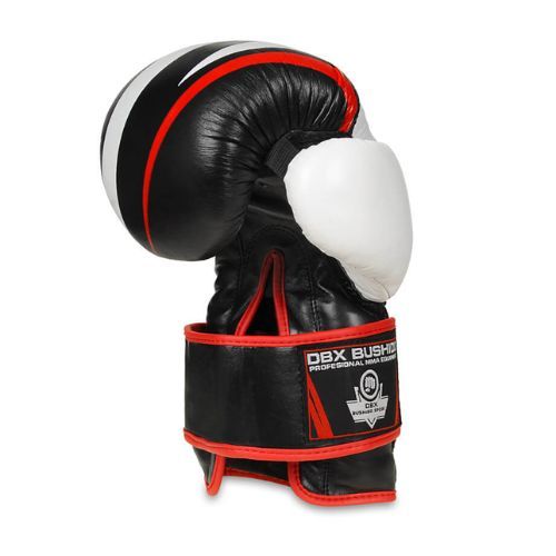 Bushido Sparring Boxhandschuhe schwarz B-2v7-10oz
