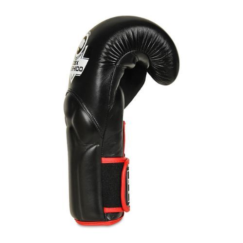 Bushido Boxhandschuhe mit Wrist Protect System schwarz Bb2-12oz