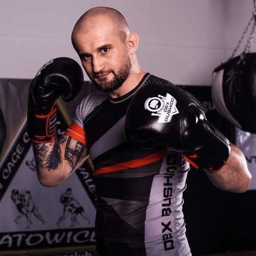 Bushido Boxhandschuhe mit Wrist Protect System schwarz Bb2-12oz